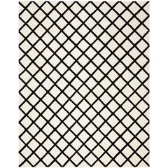 CHATHAM, IVORY / BLACK, 8' X 10', Area Rug, CHT718A-8