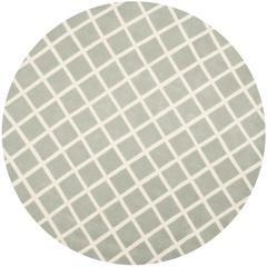 CHATHAM, GREY / IVORY, 7' X 7' Round, Area Rug, CHT718E-7R