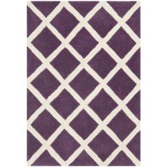 CHATHAM, PURPLE / IVORY, 2' X 3', Area Rug, CHT718F-2