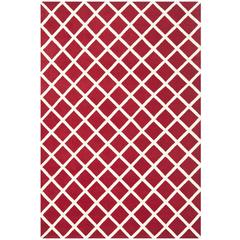 CHATHAM, RED / IVORY, 6' X 9', Area Rug, CHT718G-6