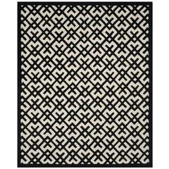 CHATHAM, IVORY / BLACK, 8' X 10', Area Rug, CHT719A-8