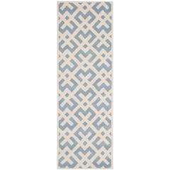 CHATHAM, BLUE / IVORY, 2'-3" X 7', Area Rug, CHT719B-27