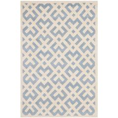 CHATHAM, BLUE / IVORY, 4' X 6', Area Rug, CHT719B-4