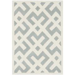 CHATHAM, GREY / IVORY, 2' X 3', Area Rug, CHT719E-2
