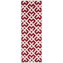 CHATHAM, RED / IVORY, 2'-3" X 7', Area Rug, CHT719G-27