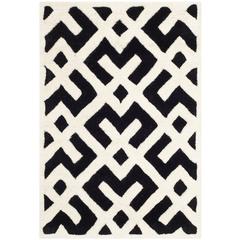 CHATHAM, BLACK / IVORY, 2' X 3', Area Rug, CHT719K-2