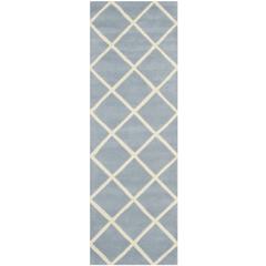 CHATHAM, BLUE / IVORY, 2'-3" X 5', Area Rug, CHT720B-25