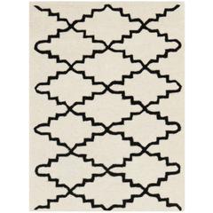 CHATHAM, IVORY / BLACK, 2' X 3', Area Rug, CHT721A-2