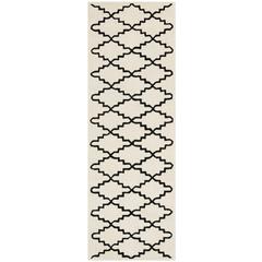 CHATHAM, IVORY / BLACK, 2'-3" X 7', Area Rug, CHT721A-27