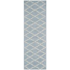 CHATHAM, BLUE / IVORY, 2'-3" X 7', Area Rug, CHT721B-27