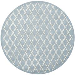 CHATHAM, BLUE / IVORY, 7' X 7' Round, Area Rug, CHT721B-7R
