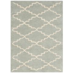 CHATHAM, LIGHT BLUE / IVORY, 2' X 3', Area Rug, CHT721E-2
