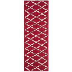 CHATHAM, RED / IVORY, 2'-3" X 7', Area Rug, CHT721G-27