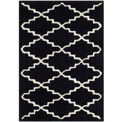 CHATHAM, BLACK / IVORY, 2' X 3', Area Rug, CHT721K-2