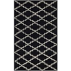 CHATHAM, BLACK / IVORY, 3' X 5', Area Rug, CHT721K-3