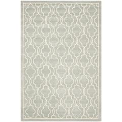 CHATHAM, GREY / IVORY, 6' X 9', Area Rug, CHT723E-6