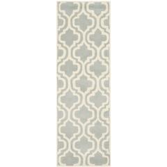 CHATHAM, GREY / IVORY, 2'-3" X 11', Area Rug, CHT727E-211