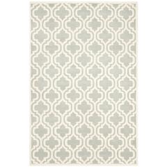 CHATHAM, GREY / IVORY, 6' X 9', Area Rug, CHT727E-6
