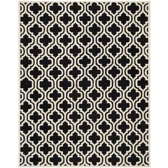 CHATHAM, BLACK / IVORY, 8' X 10', Area Rug, CHT727K-8