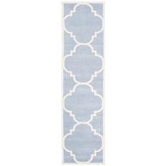 CHATHAM, BLUE / IVORY, 2'-3" X 9', Area Rug, CHT730B-29