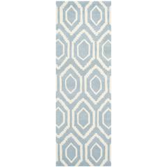 CHATHAM, BLUE / IVORY, 2'-3" X 11', Area Rug, CHT731B-211