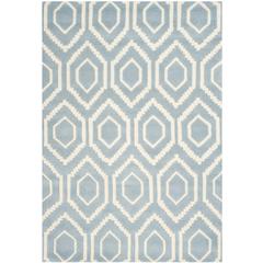 CHATHAM, BLUE / IVORY, 4' X 6', Area Rug, CHT731B-4