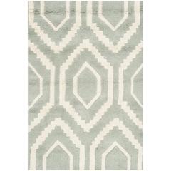 CHATHAM, GREY / IVORY, 2' X 3', Area Rug, CHT731E-2