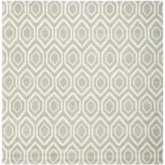 CHATHAM, GREY / IVORY, 8'-9" X 8'-9" Square, Area Rug, CHT731E-9SQ
