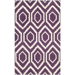CHATHAM, PURPLE / IVORY, 2' X 3', Area Rug, CHT731F-2