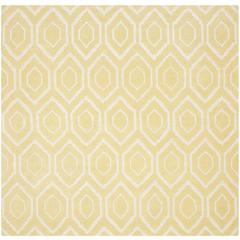 CHATHAM, LIGHT GOLD / IVORY, 7' X 7' Square, Area Rug, CHT731L-7SQ