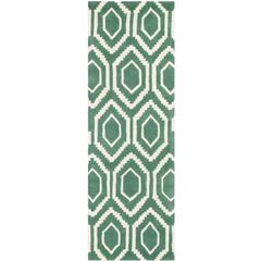 CHATHAM, TEAL / IVORY, 2'-3" X 7', Area Rug, CHT731T-27