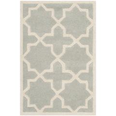 CHATHAM, GREY / IVORY, 2' X 3', Area Rug, CHT732E-2