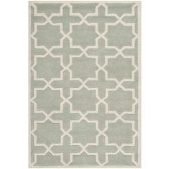 CHATHAM, GREY / IVORY, 3' X 5', Area Rug, CHT732E-3