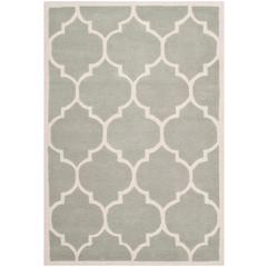 CHATHAM, GREY / IVORY, 3' X 5', Area Rug, CHT733E-3