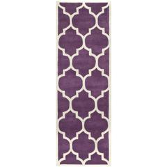 CHATHAM, PURPLE / IVORY, 2'-3" X 11', Area Rug, CHT733F-211