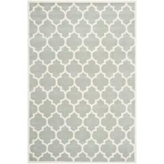 CHATHAM, GREY / IVORY, 6' X 9', Area Rug, CHT734E-6