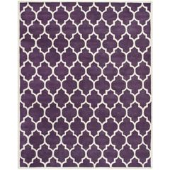 CHATHAM, PURPLE / IVORY, 8' X 10', Area Rug, CHT734F-8