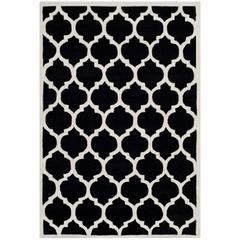 CHATHAM, BLACK / IVORY, 3' X 5', Area Rug, CHT734K-3