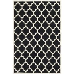 CHATHAM, BLACK / IVORY, 6' X 9', Area Rug, CHT734K-6
