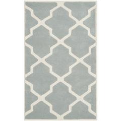 CHATHAM, GREY / IVORY, 3' X 5', Area Rug, CHT735E-3