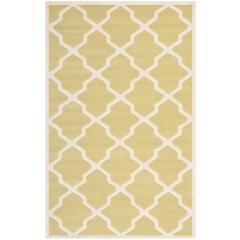 CHATHAM, LIGHT GOLD / IVORY, 5' X 8', Area Rug, CHT735L-5