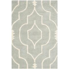 CHATHAM, GREY / IVORY, 2' X 3', Area Rug, CHT736E-2