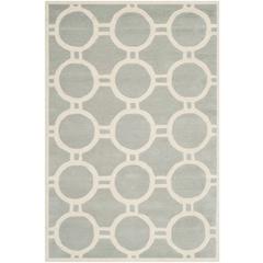 CHATHAM, GREY / IVORY, 3' X 5', Area Rug, CHT739E-3