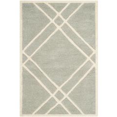 CHATHAM, GREY / IVORY, 2' X 3', Area Rug, CHT740E-2