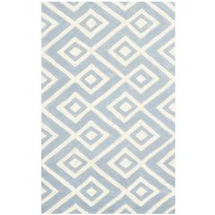 CHATHAM, BLUE / IVORY, 3' X 5', Area Rug, CHT742B-3