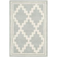 CHATHAM, GREY / IVORY, 2' X 3', Area Rug, CHT743E-2