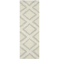 CHATHAM, GREY / IVORY, 2'-3" X 7', Area Rug, CHT744E-27
