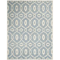 CHATHAM, BLUE / IVORY, 8' X 10', Area Rug, CHT745B-8