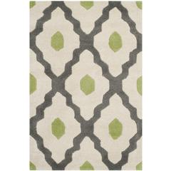 CHATHAM, DARK GREY / IVORY, 2' X 3', Area Rug, CHT748K-2
