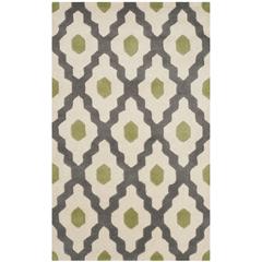 CHATHAM, DARK GREY / IVORY, 3' X 5', Area Rug, CHT748K-3